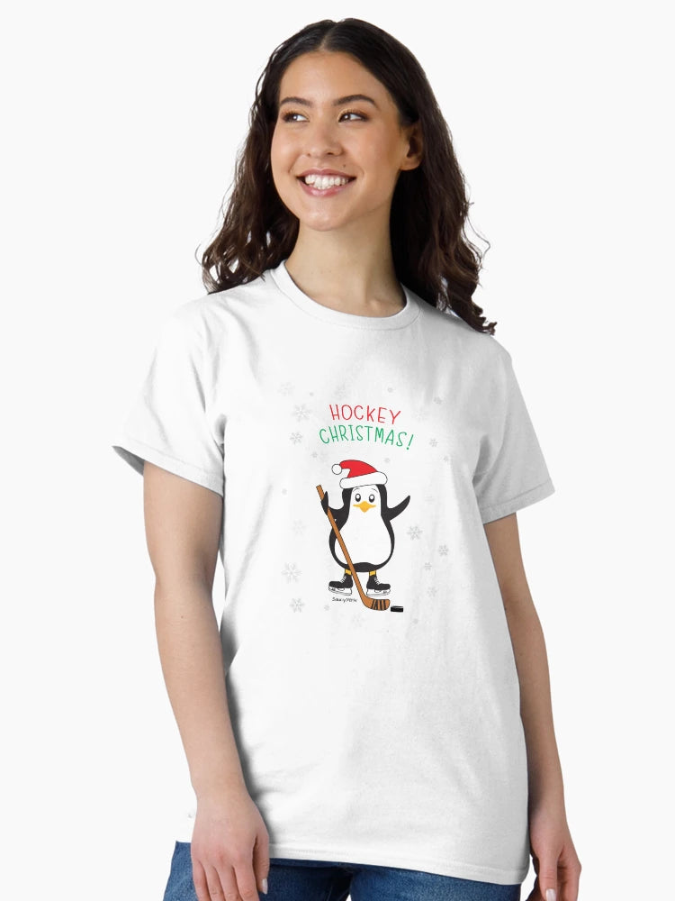 Hockey Christmas Penguin