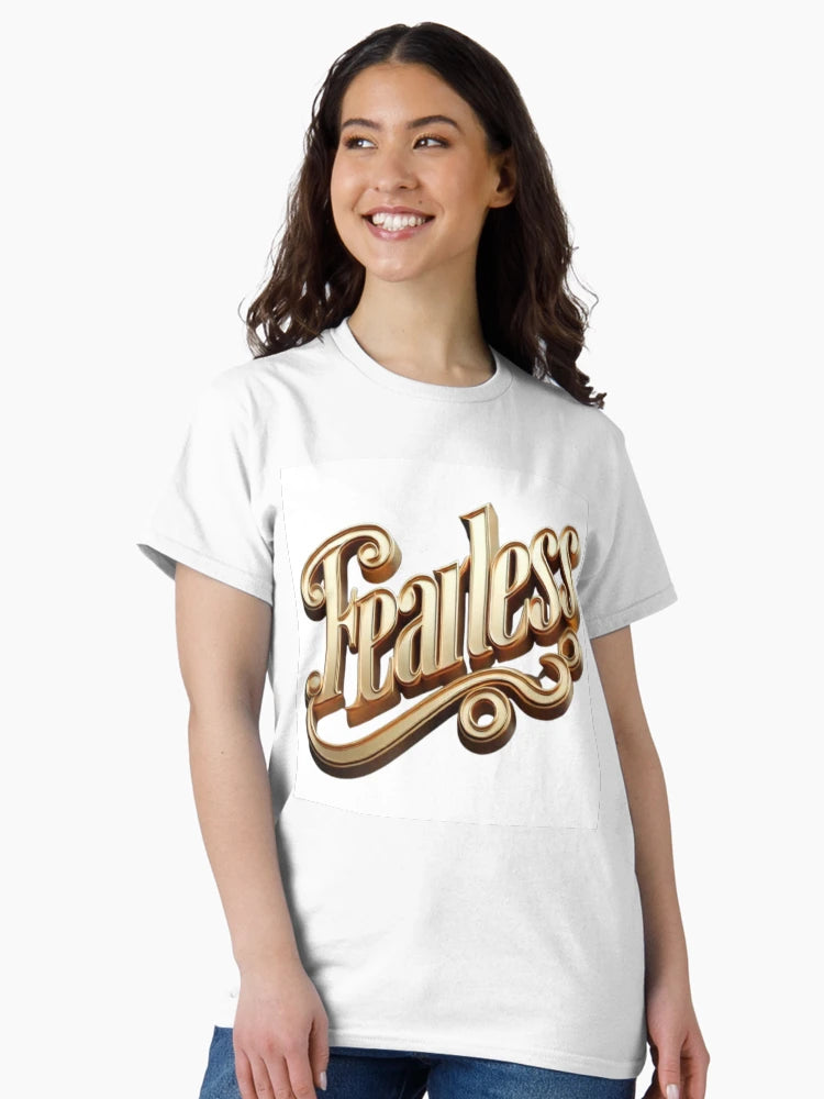 FEARLESS – 3D Gold Letters | Gold 3D Letters