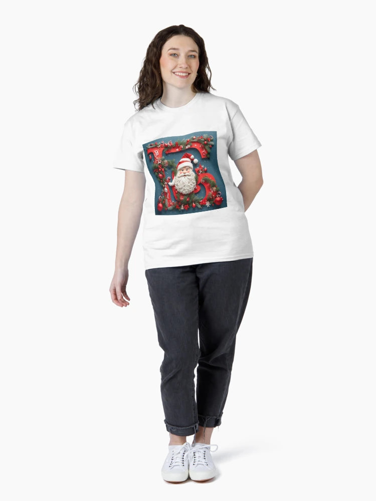 Festive Alphabet Snowfall Redbubble