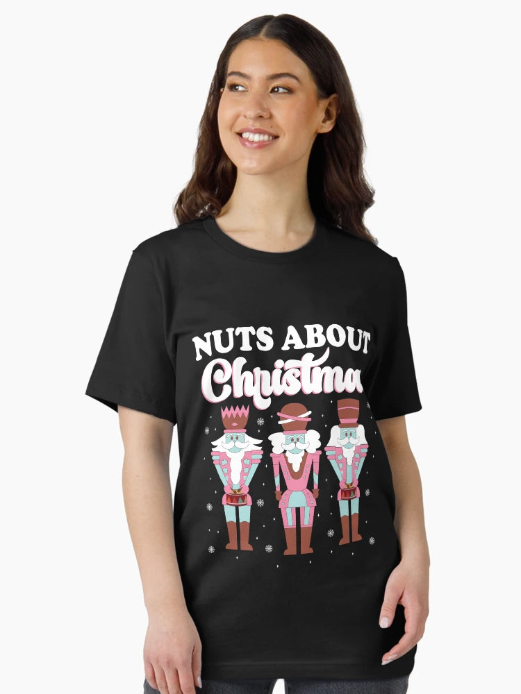 Groovy Cute Nuts About Christmas Funny Nutcracker