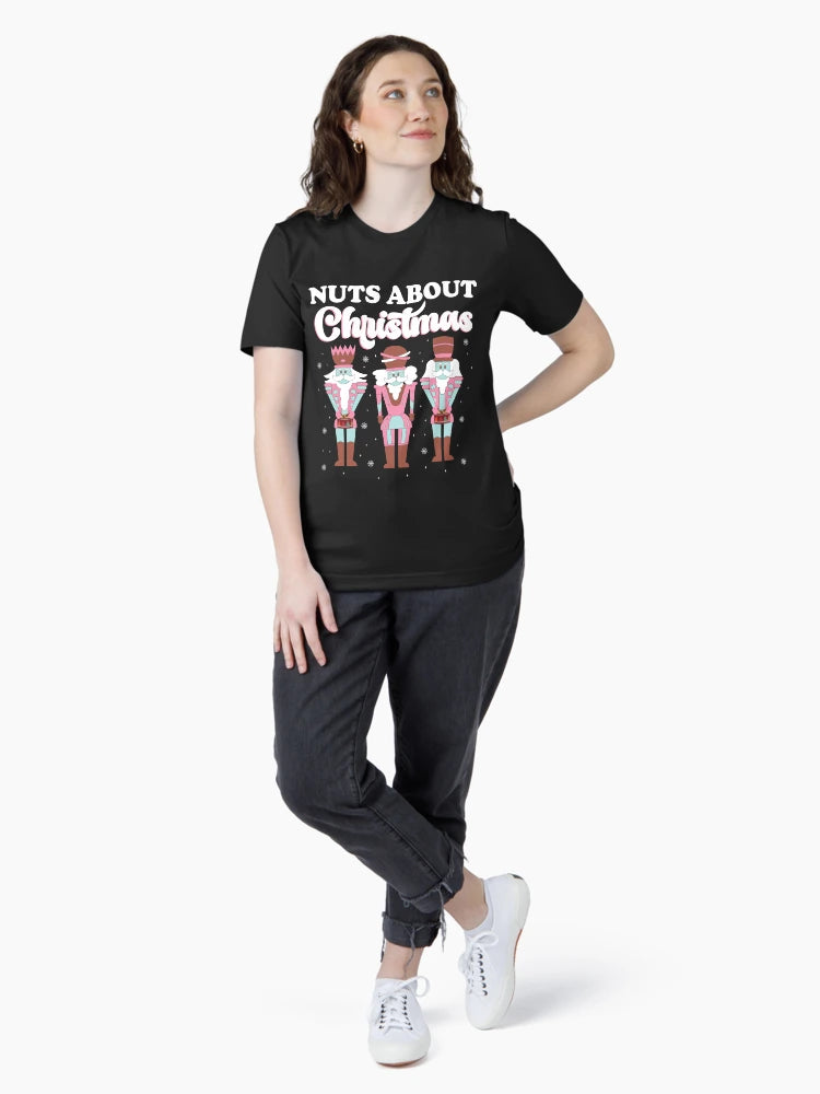 Groovy Cute Nuts About Christmas Funny Nutcracker