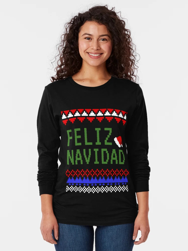 Feliz Navidad Ugly Christmas Sweater Design