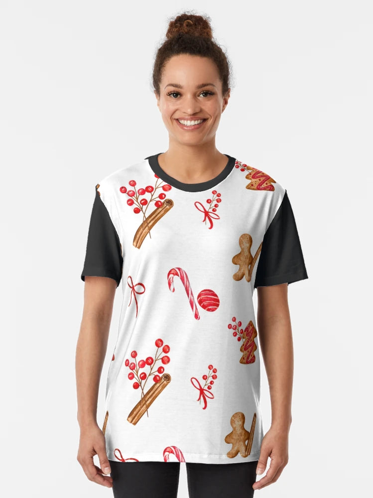 Gingerbread and Candycanes! Christmas pattern