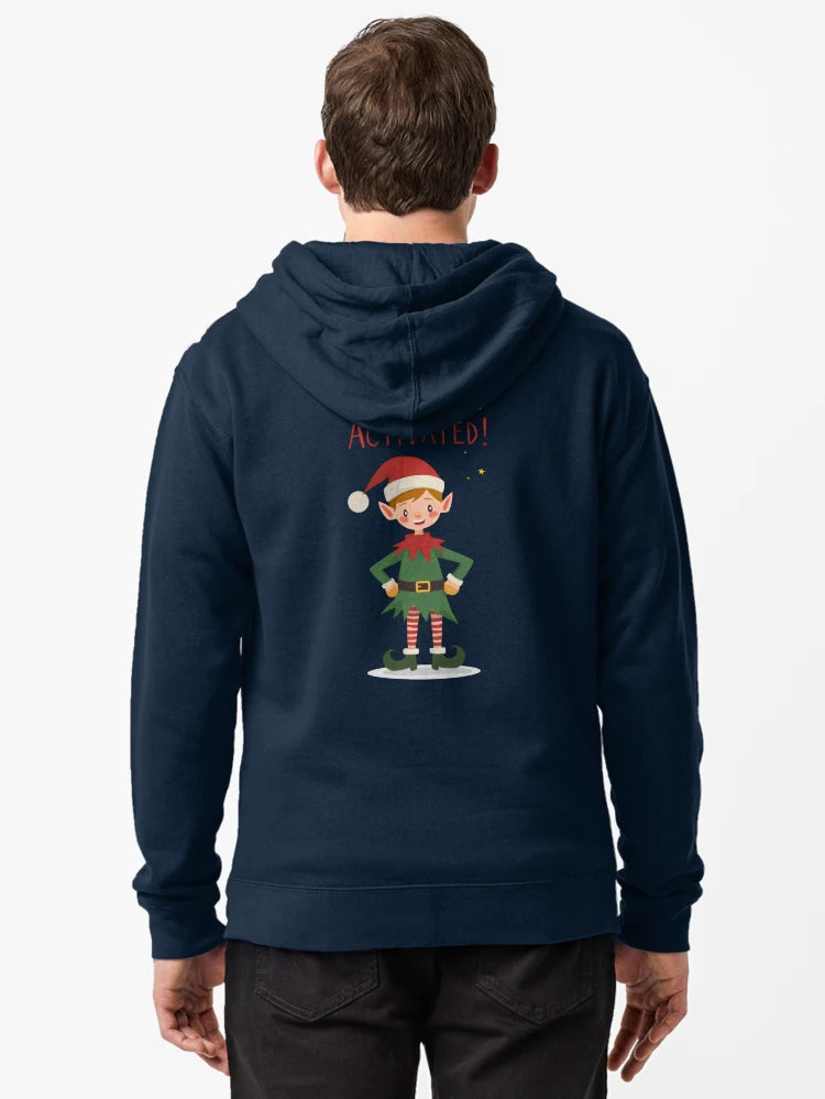 Elf Duty Activated Shirt – Funny Christmas Elf T-Shirt for Holiday Parties & Family Gifts