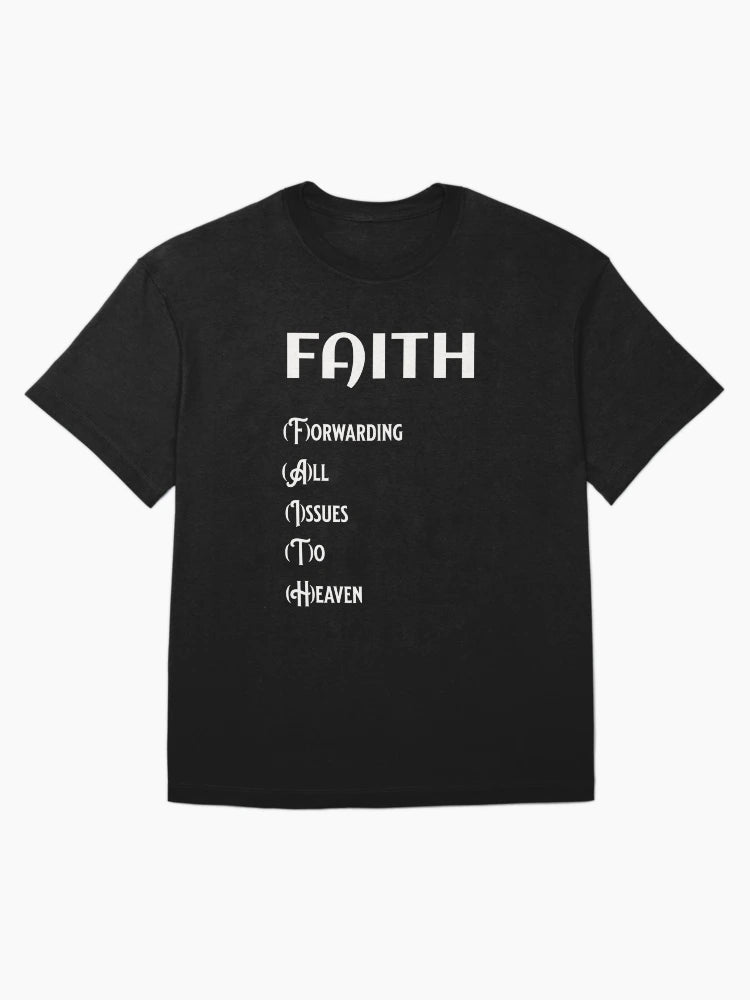 Faith: forwarding all issues to heaven