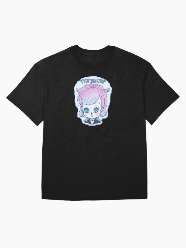Overthinking Goth Girl