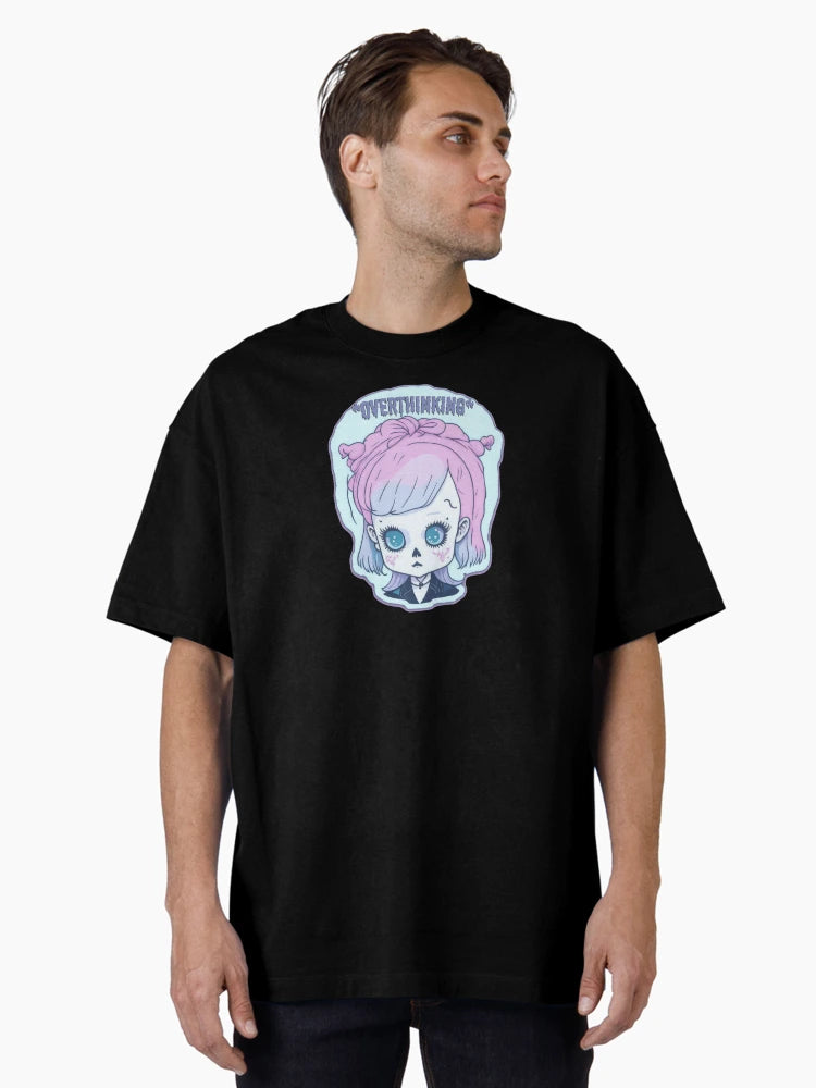Overthinking Goth Girl