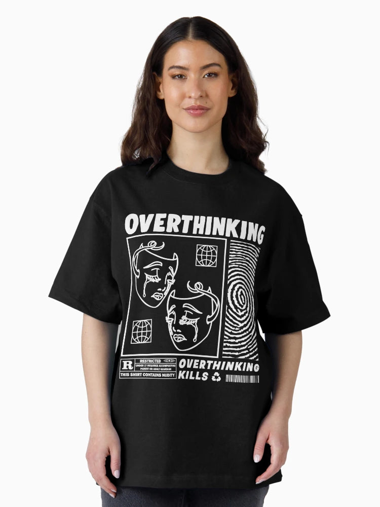 Overthinking Lined Graphic