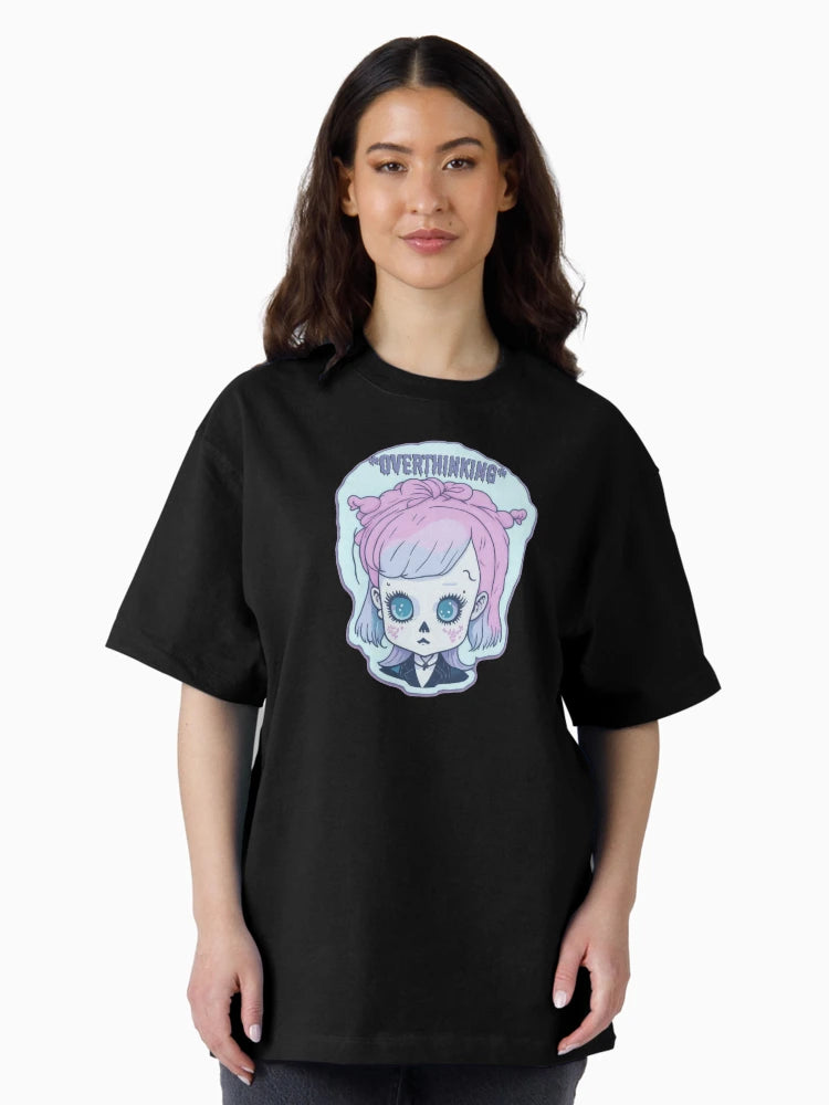 Overthinking Goth Girl