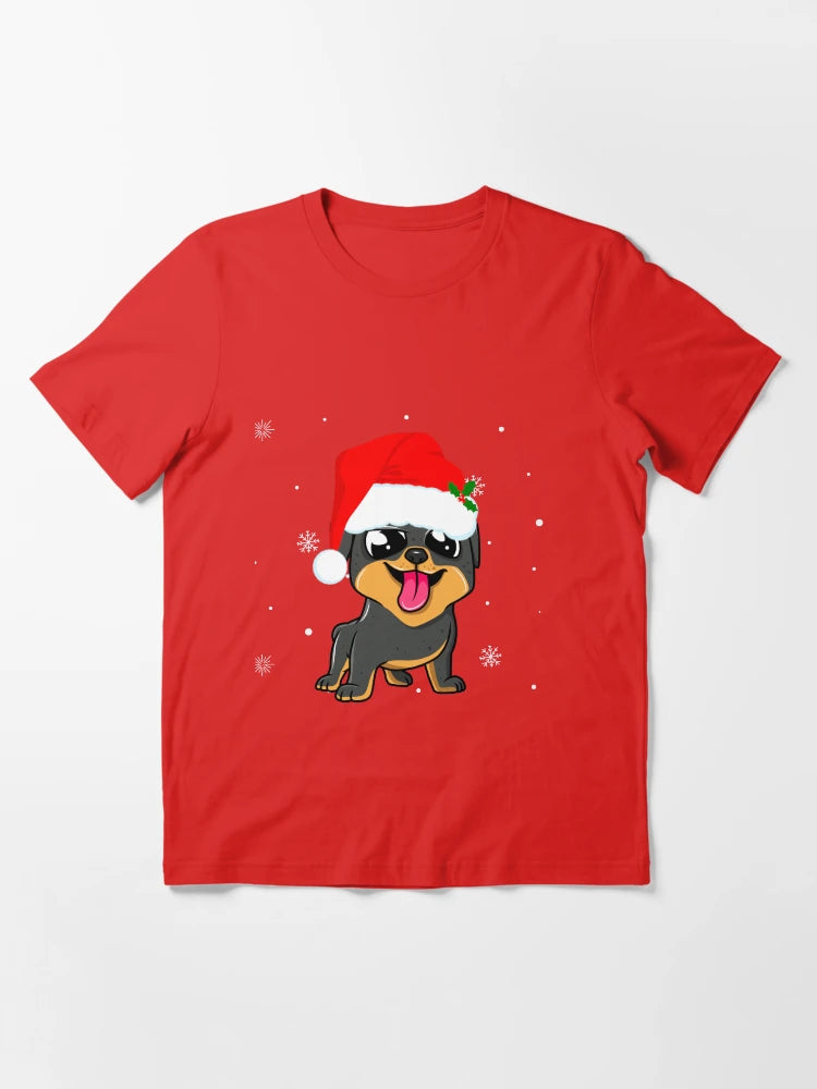 Festive Dog. Festive Doberman.
