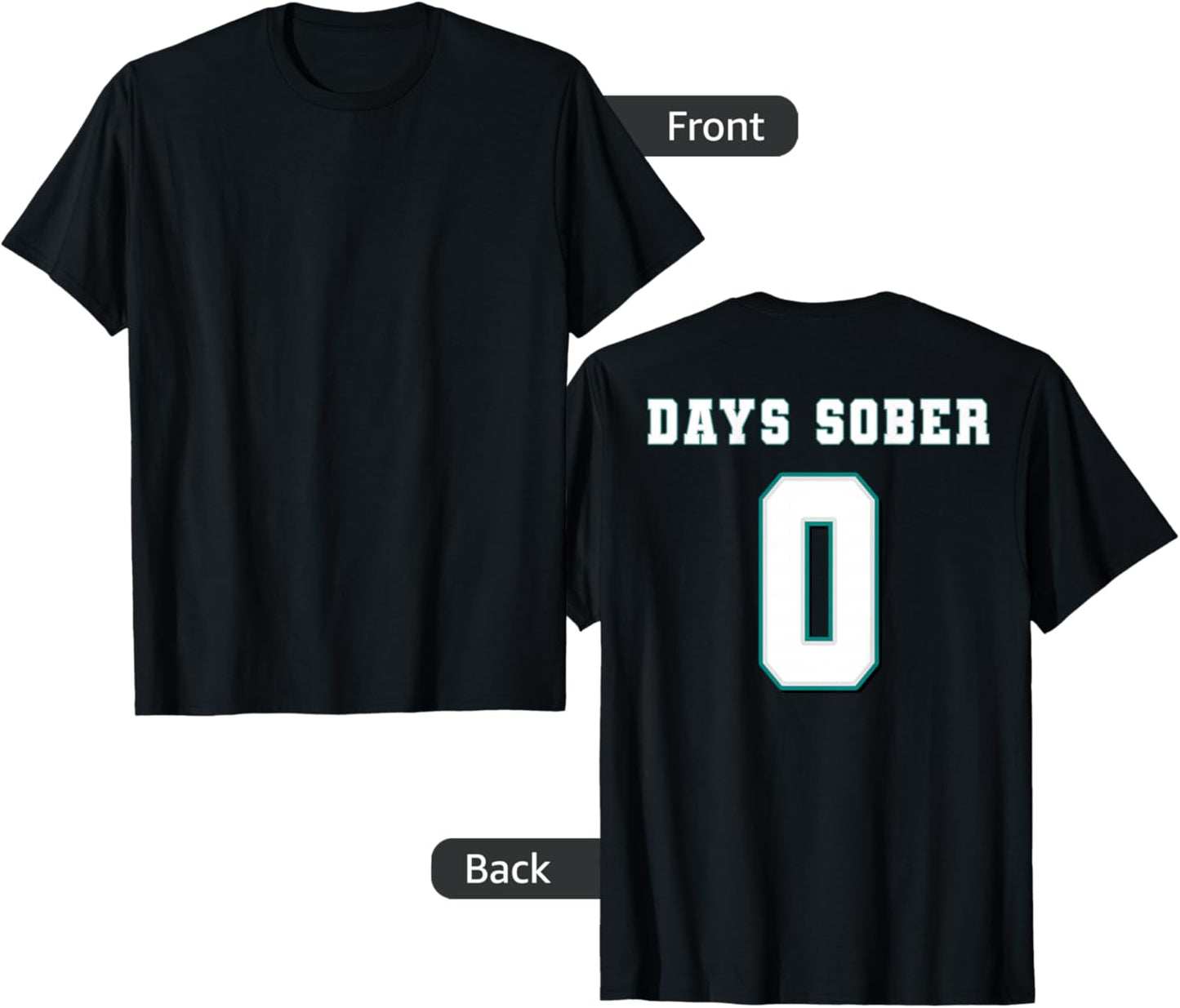 0 Days Sober | Funny Drinking Alcohol Lover Adult Women Men T-Shirt