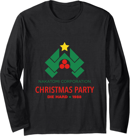 20th Century Fox Die Hard Nakatomi Corporation Christmas Party 1988 Long Sleeve T-Shirt