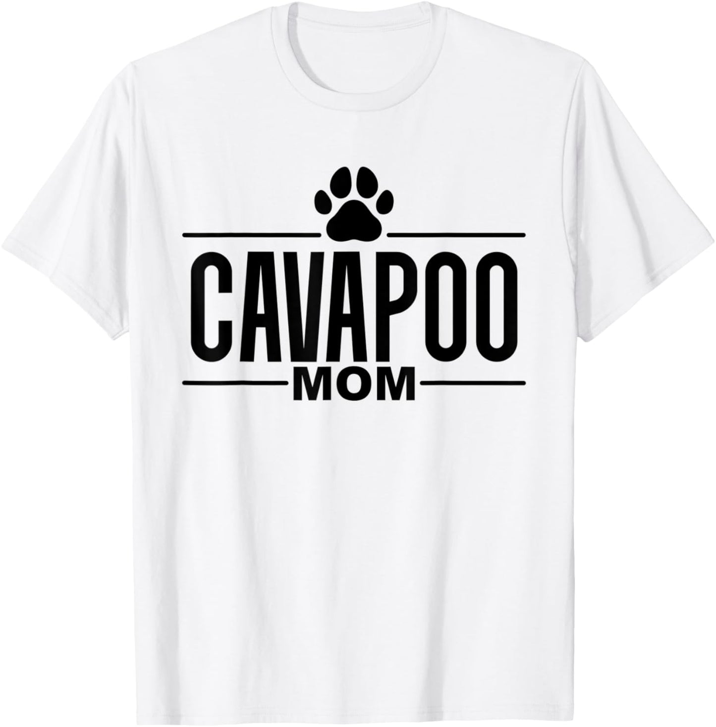 Dog Doodle Mom Cavapoo T-Shirt