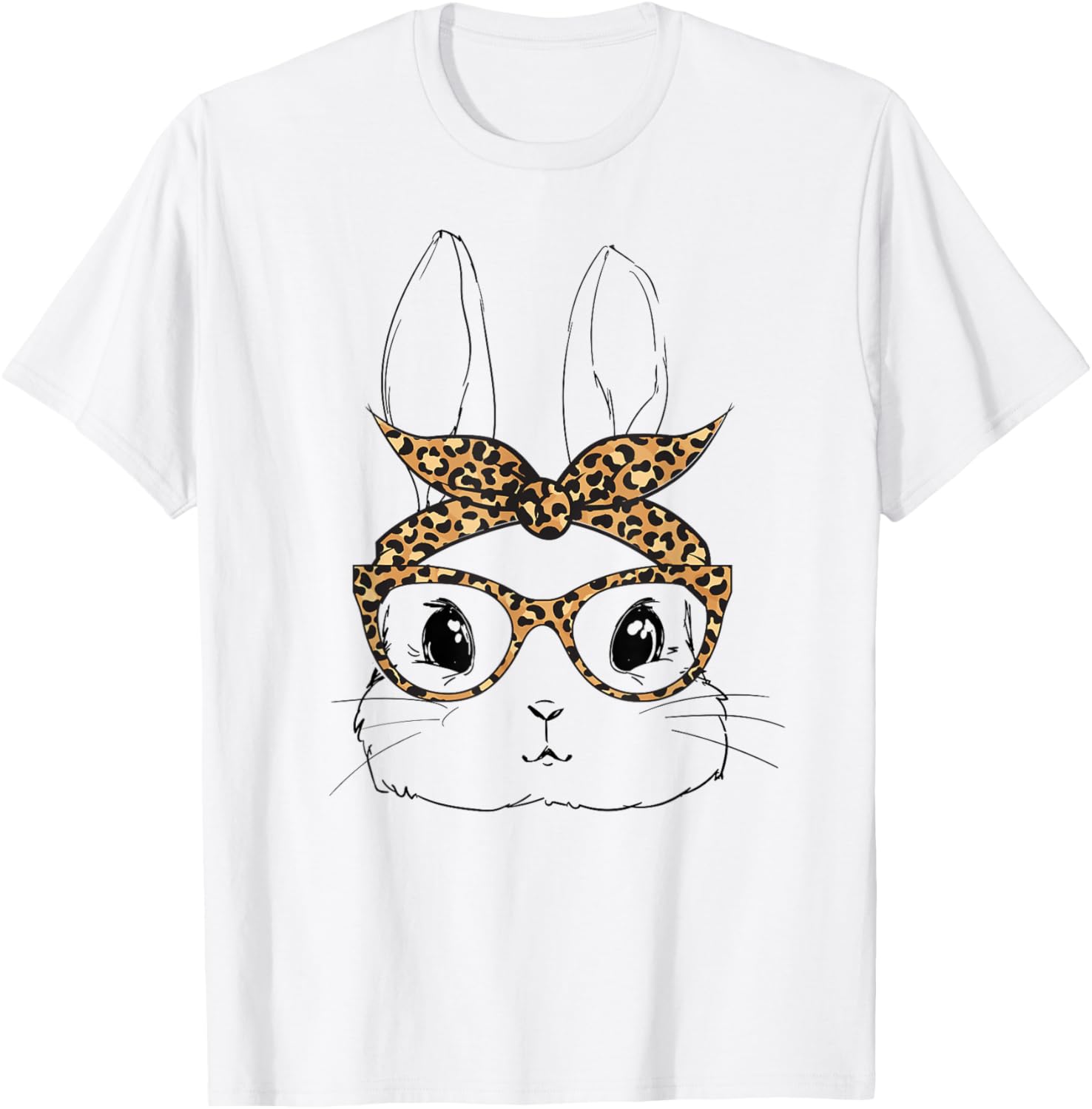 Easter Shirts For Kids Easter T Shirts Women Bunny Sunglass T-Shirt