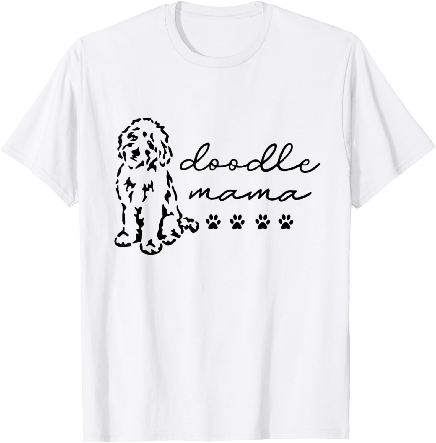 Doodle Mama Labradoodle Golden Gift Doodle Dog Lover Mom T-Shirt