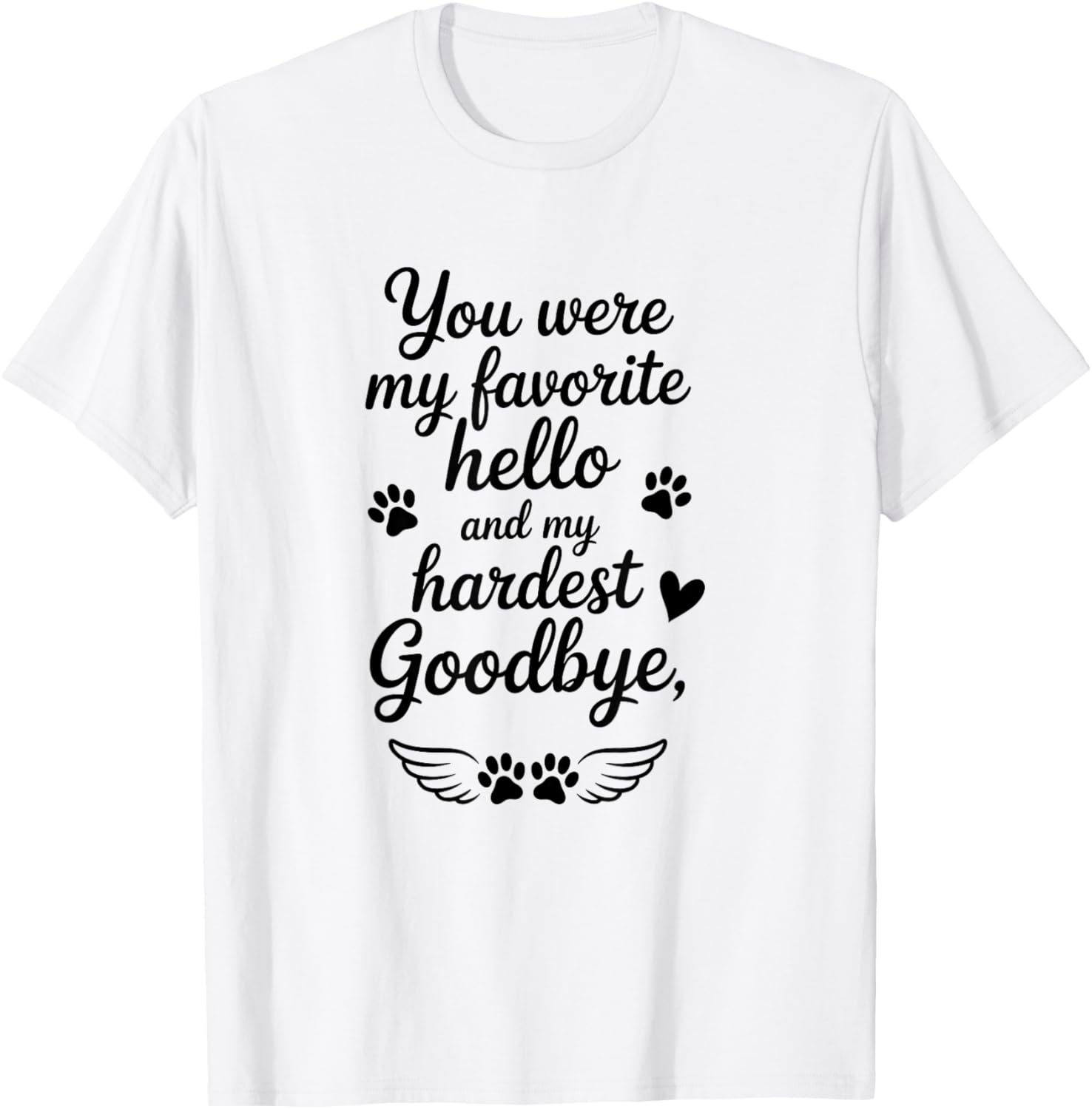 Dog Memorial Gifts for Loss of Dog - Loss of Dog Sympathy T-Shirt