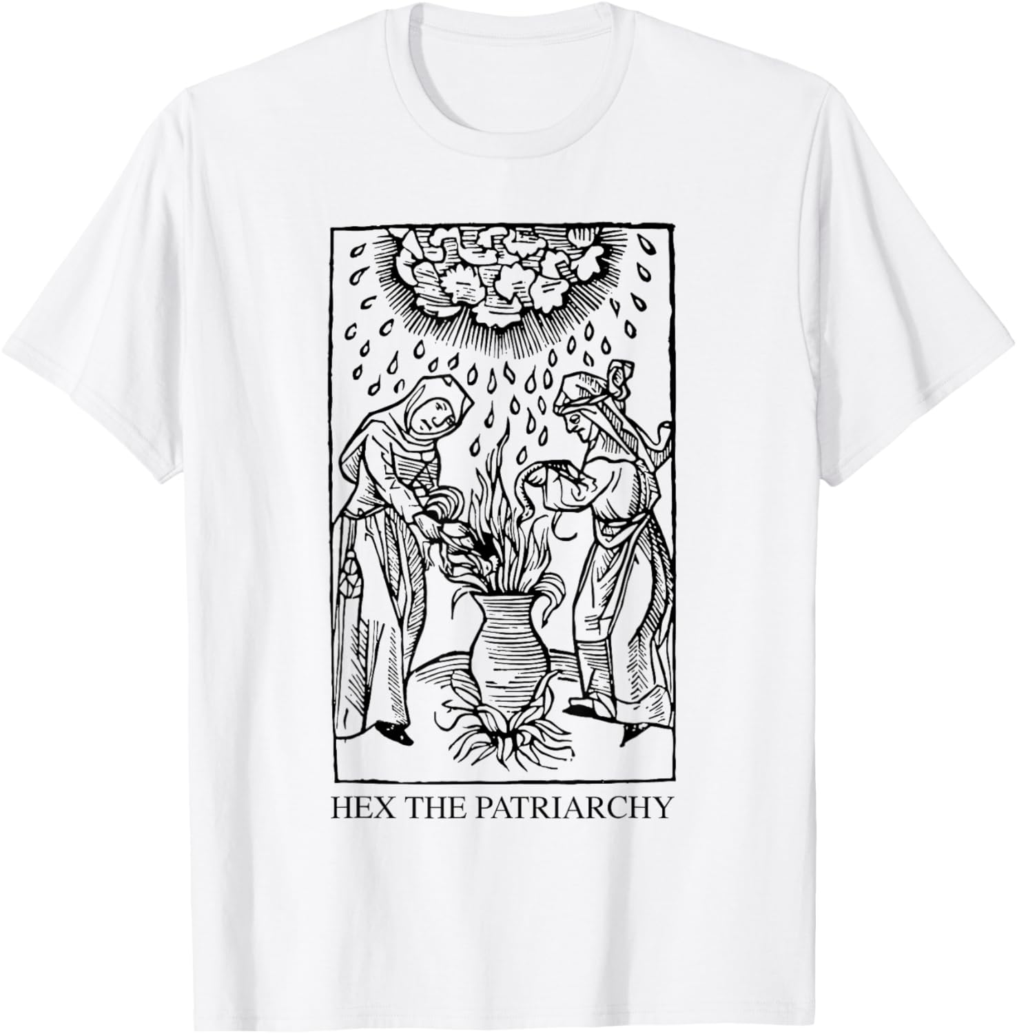 Feminist Witch, Hex The Patriarchy T-Shirt