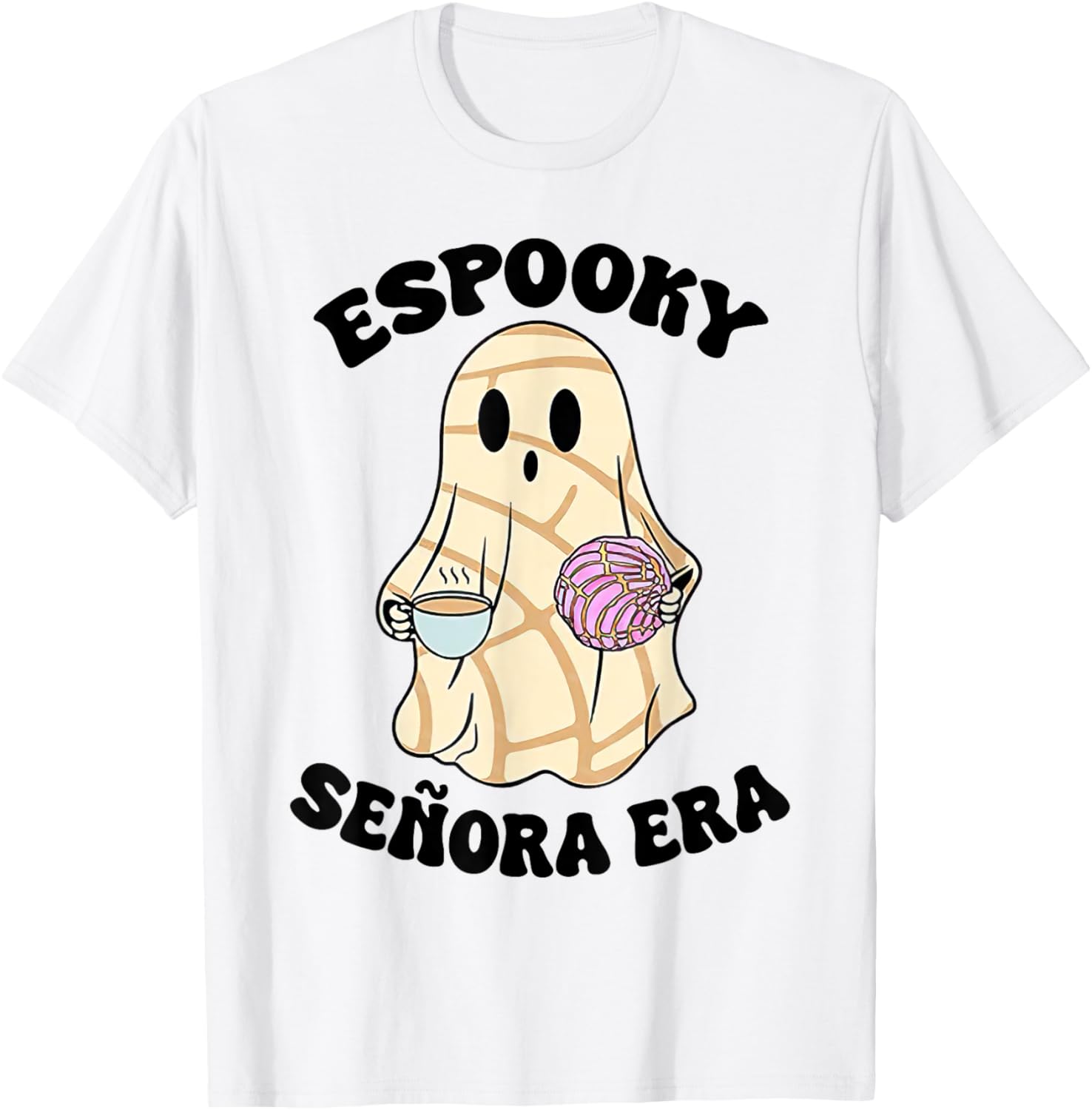 Espooky Senora Era Funny Ghost Mexican Spanish Halloween T-Shirt