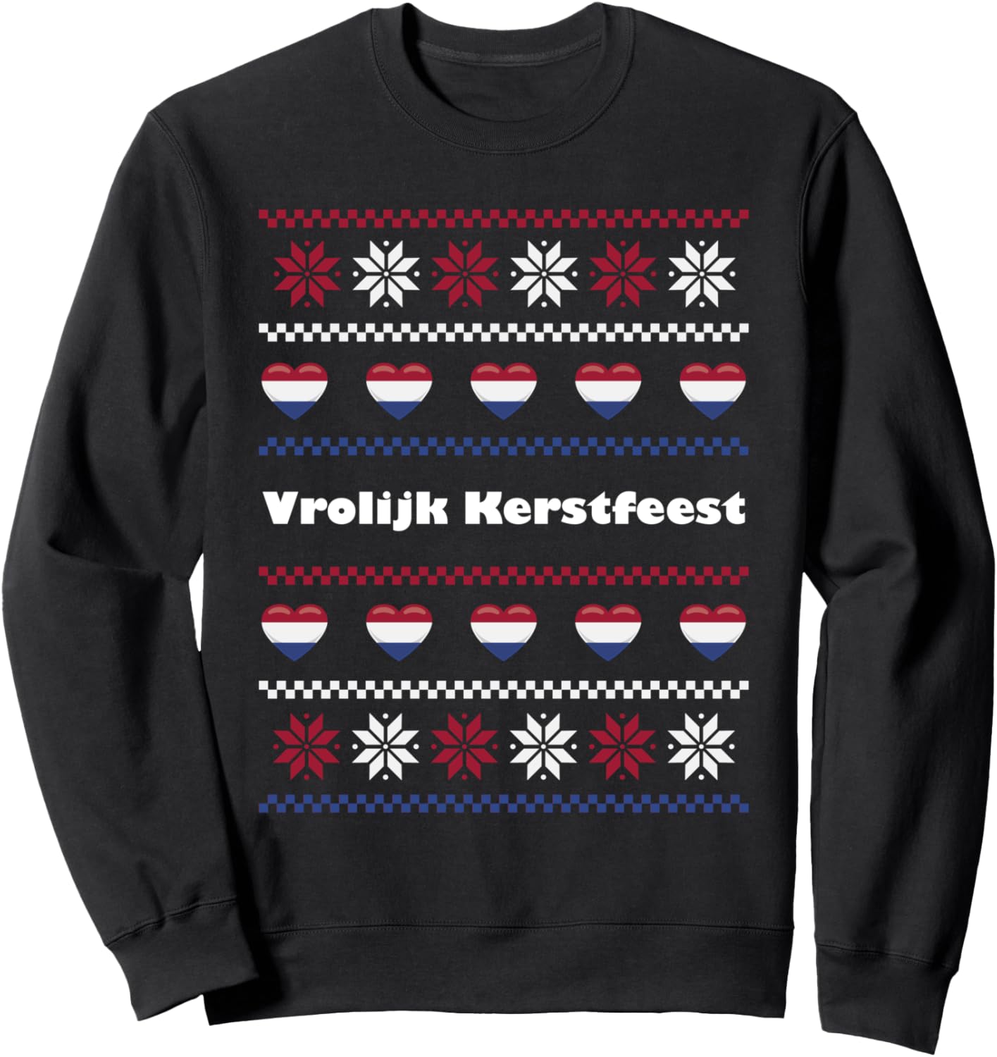 Dutch Ugly Sweater Netherlands Christmas Sweatshirt