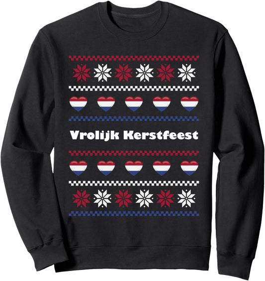Dutch Ugly Sweater Netherlands Christmas Sweatshirt
