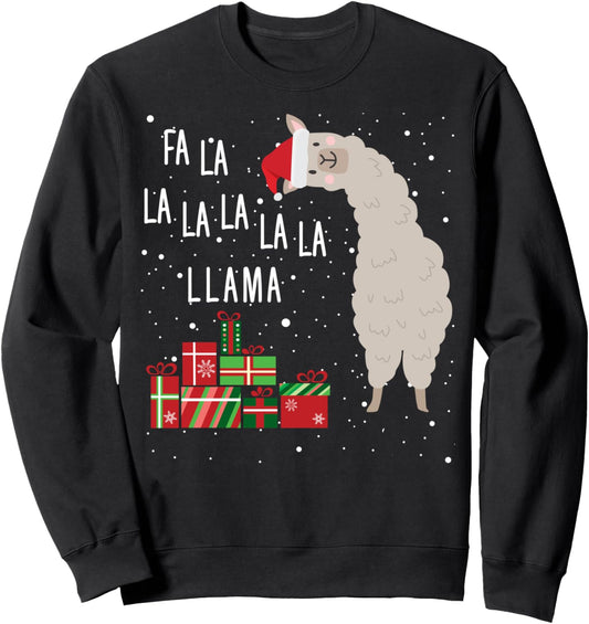 Fa La La Llama Christmas Sweatshirt