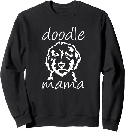 Doodle Mama Labradoodle Golden Doodle Dog Lover Mom Sweatshirt