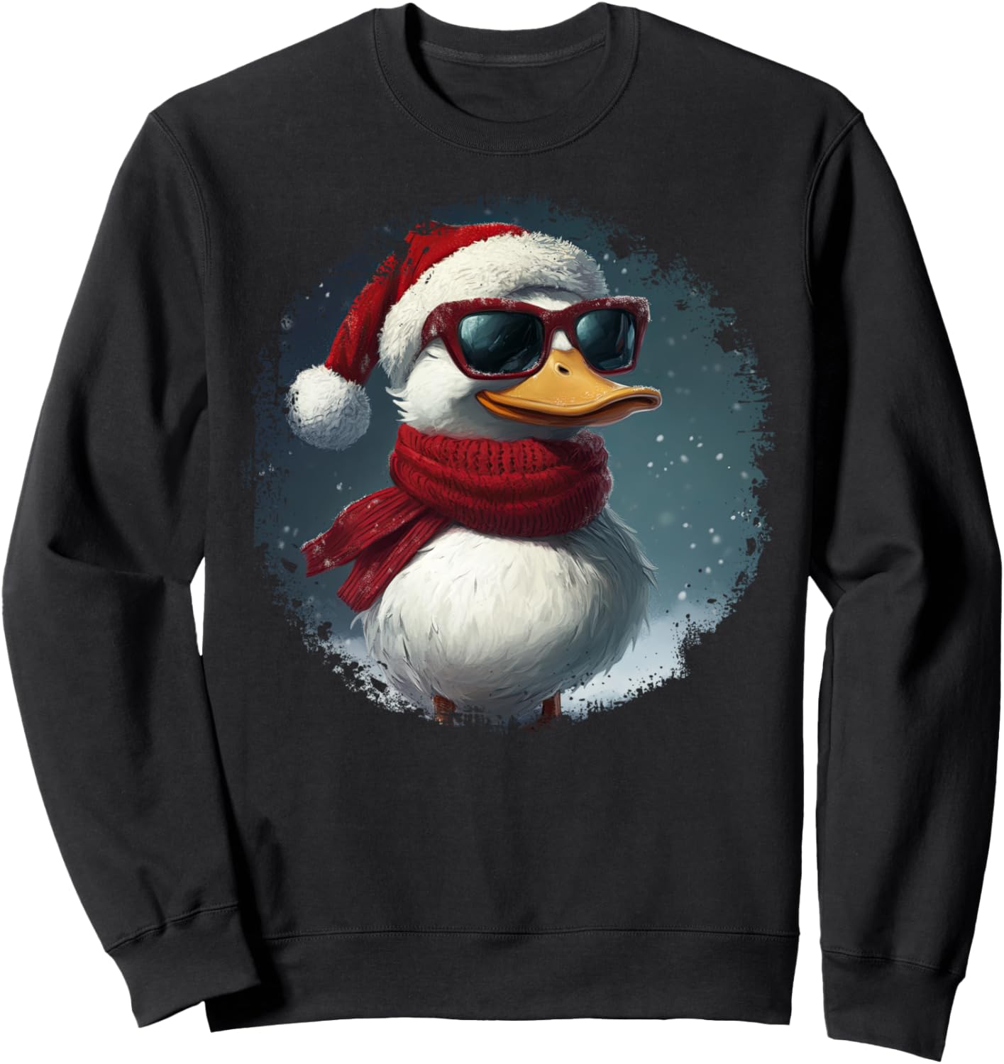 Ducks Christmas / Santa Claus Duck Sweatshirt
