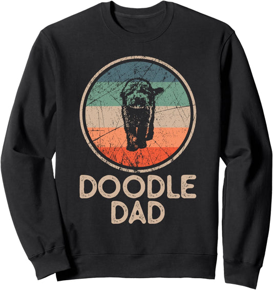 Doodle Dog - Vintage Doodle Dad Sweatshirt