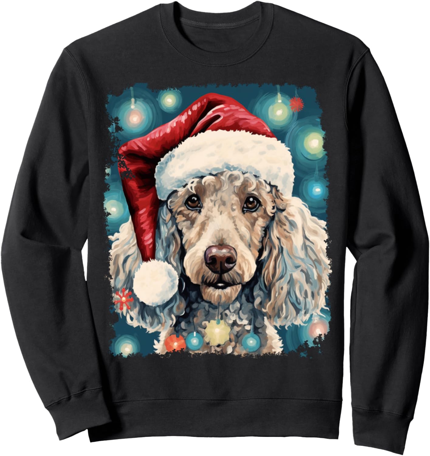 DoggoUnleashed Clothing Poodle Christmas Sweatshirt