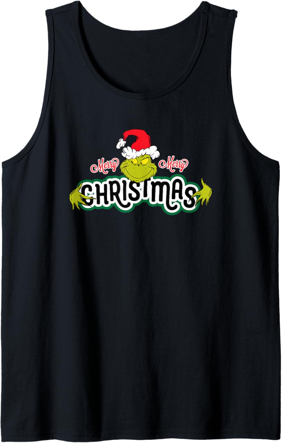 Dr. Seuss Grinch Hugs Christmas Tank Top