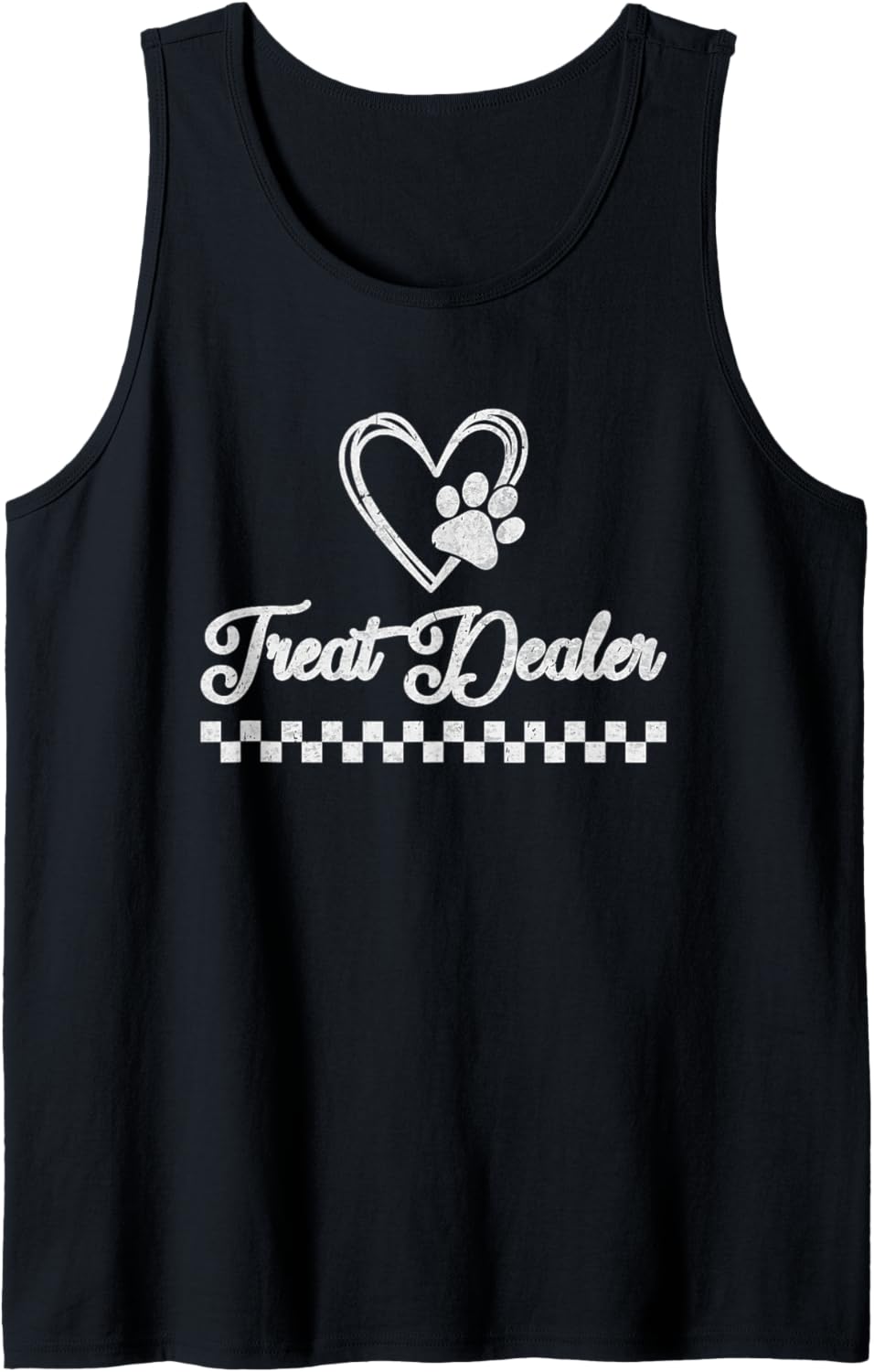 dog mom dad Dog Treat Dealer funny dog lover women men Tank Top