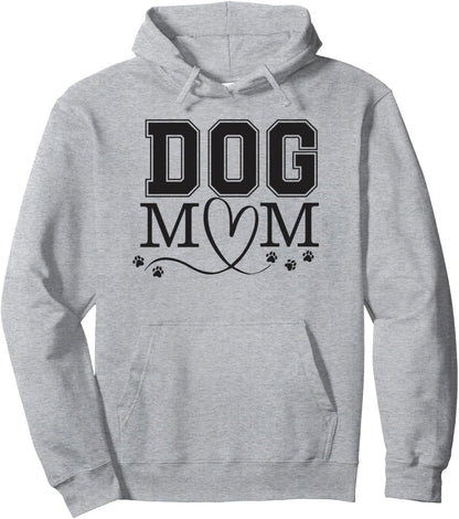 Dog Mom, Dog Presents For Women, Fur Mama, Best Dog Mom Ever Pullover Hoodie