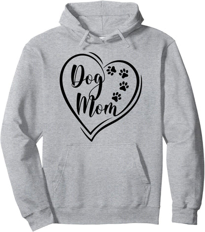 Dog Mom, Dog Presents For Women, Fur Mama, Best Dog Mom Ever Pullover Hoodie