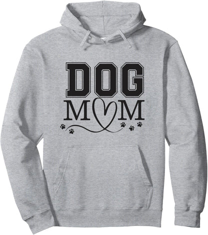 Dog Mom, Dog Presents For Women, Fur Mama, Best Dog Mom Ever Pullover Hoodie