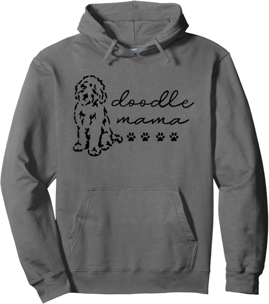 Doodle Mama Labradoodle Golden Gift Doodle Dog Lover Mom Pullover Hoodie