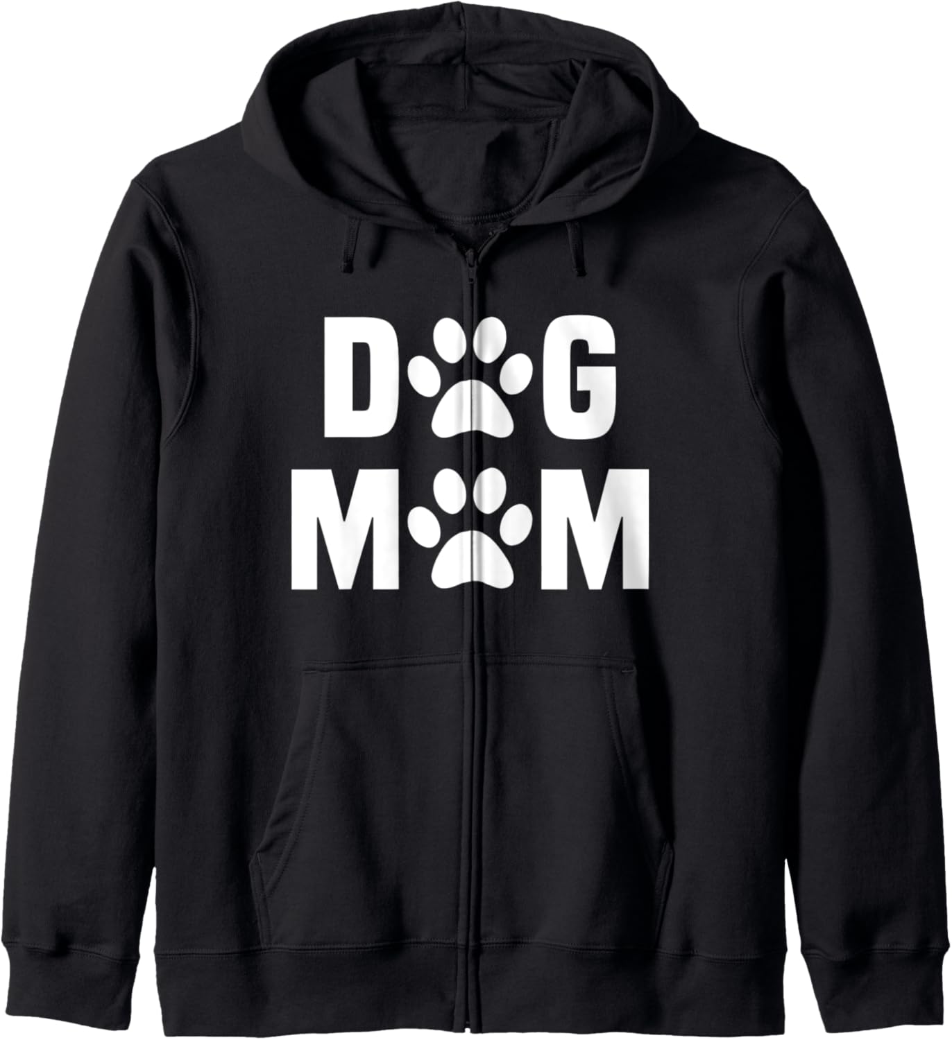 Dog Mom Zip Hoodie