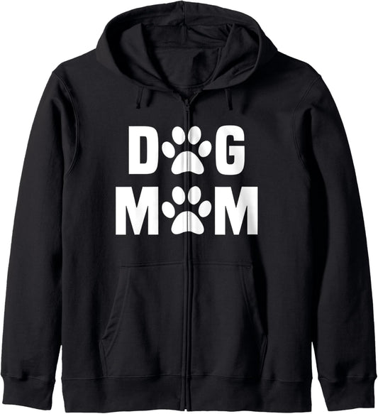 Dog Mom Zip Hoodie