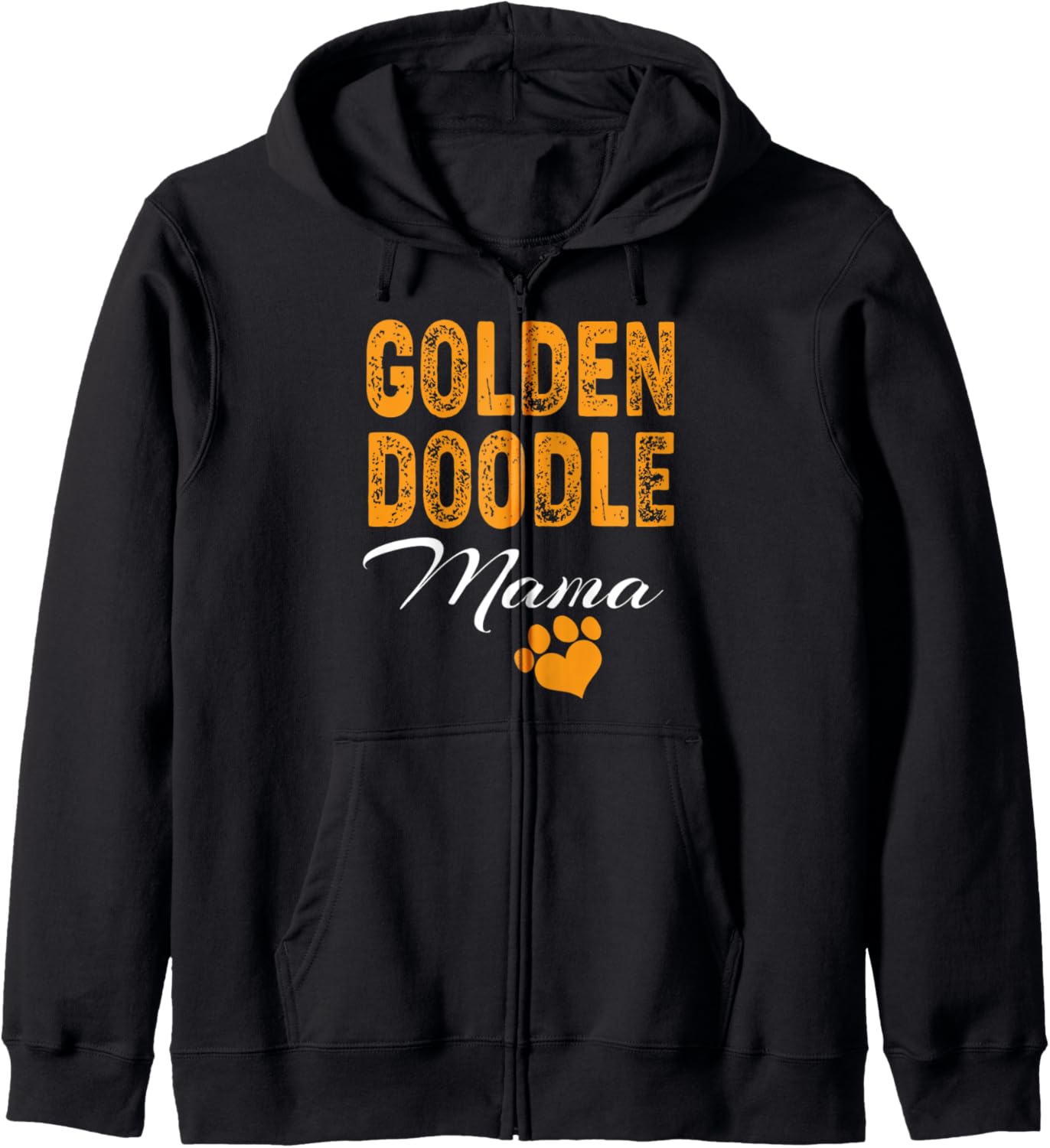 Doodle Mama T-Shirt - Funny Golden Doodle Fur Mama Gift Zip Hoodie