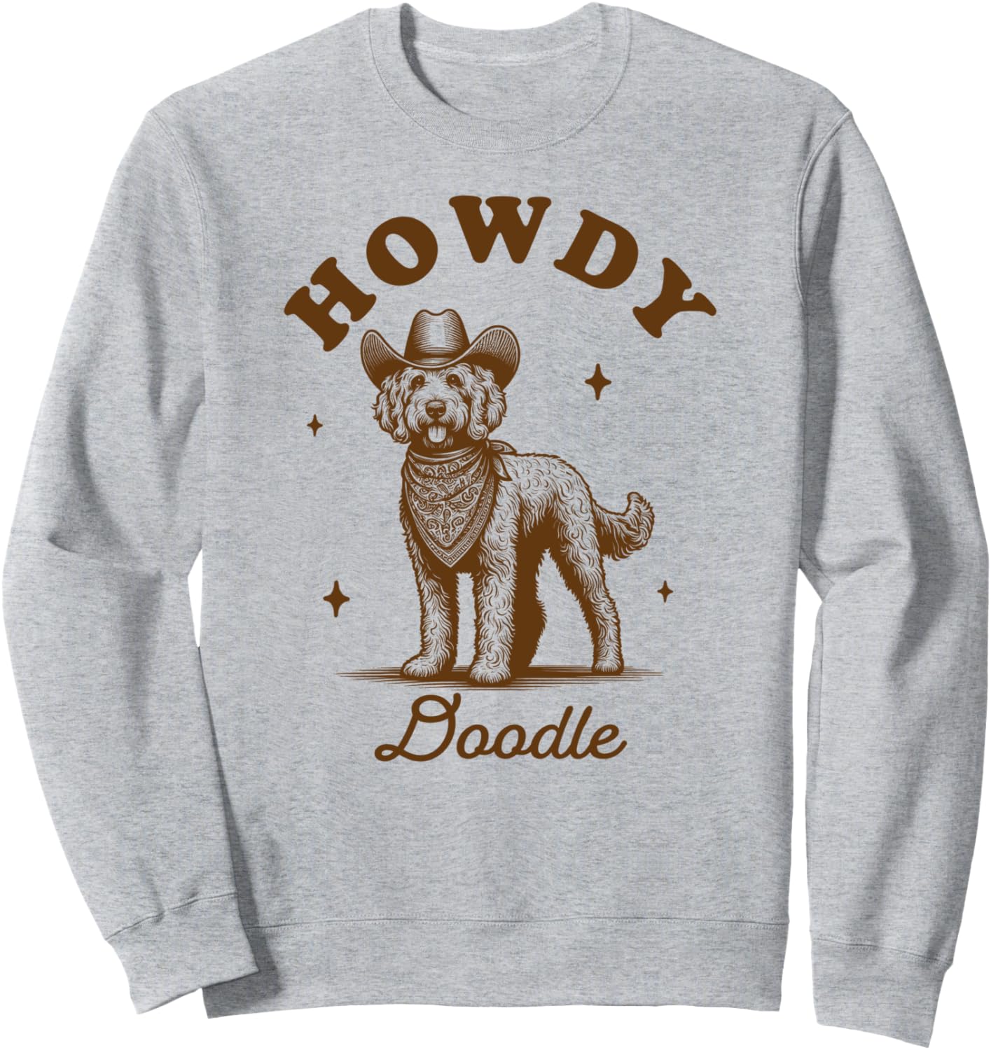 Doodle Mom Doodle Lover Vintage Western Life Howdy Doodle Sweatshirt