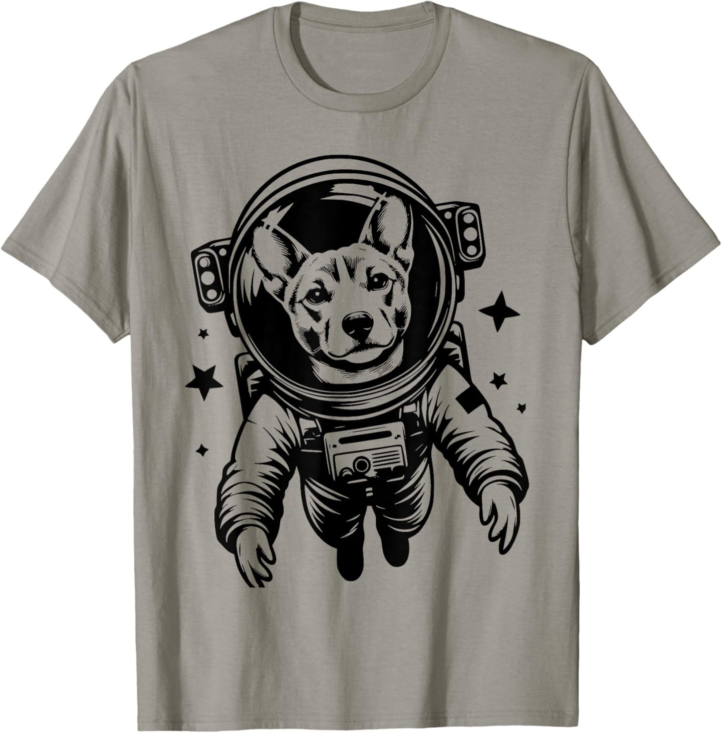 Dog Dad Mom Space - Astronaut Basenji T-Shirt for Men Women