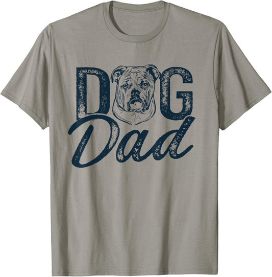 English Bulldog Dog Dad T-Shirt