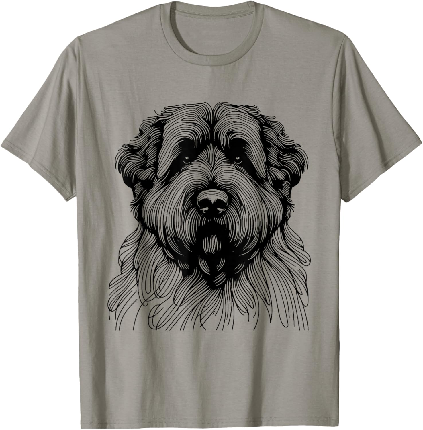 Dog Fingerprint - Bouviers des Flandre Dad Mom T-Shirt