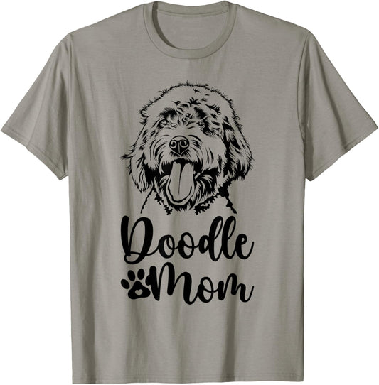 Doodle Mom Cute Goldendoodle Owner Doodle Dog T-Shirt