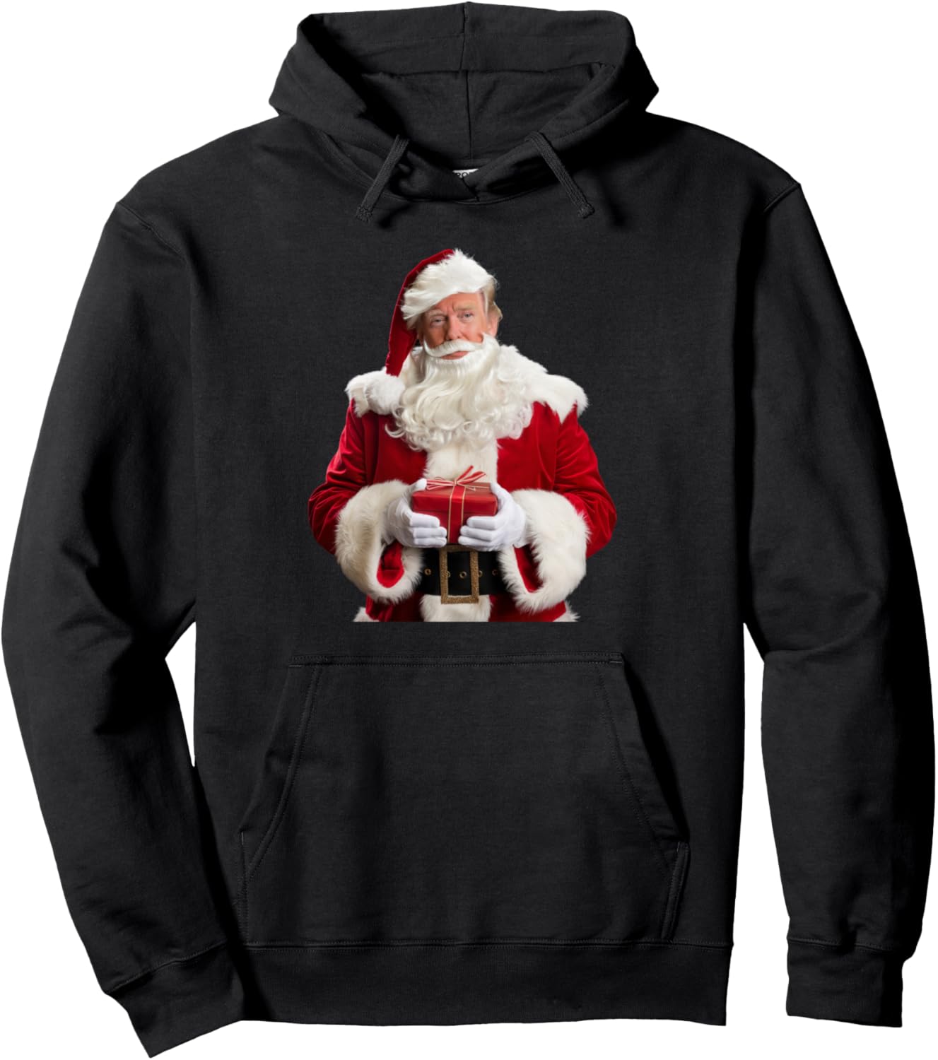Donald Trump Santa Claus Christmas Xmas USA President Pullover Hoodie
