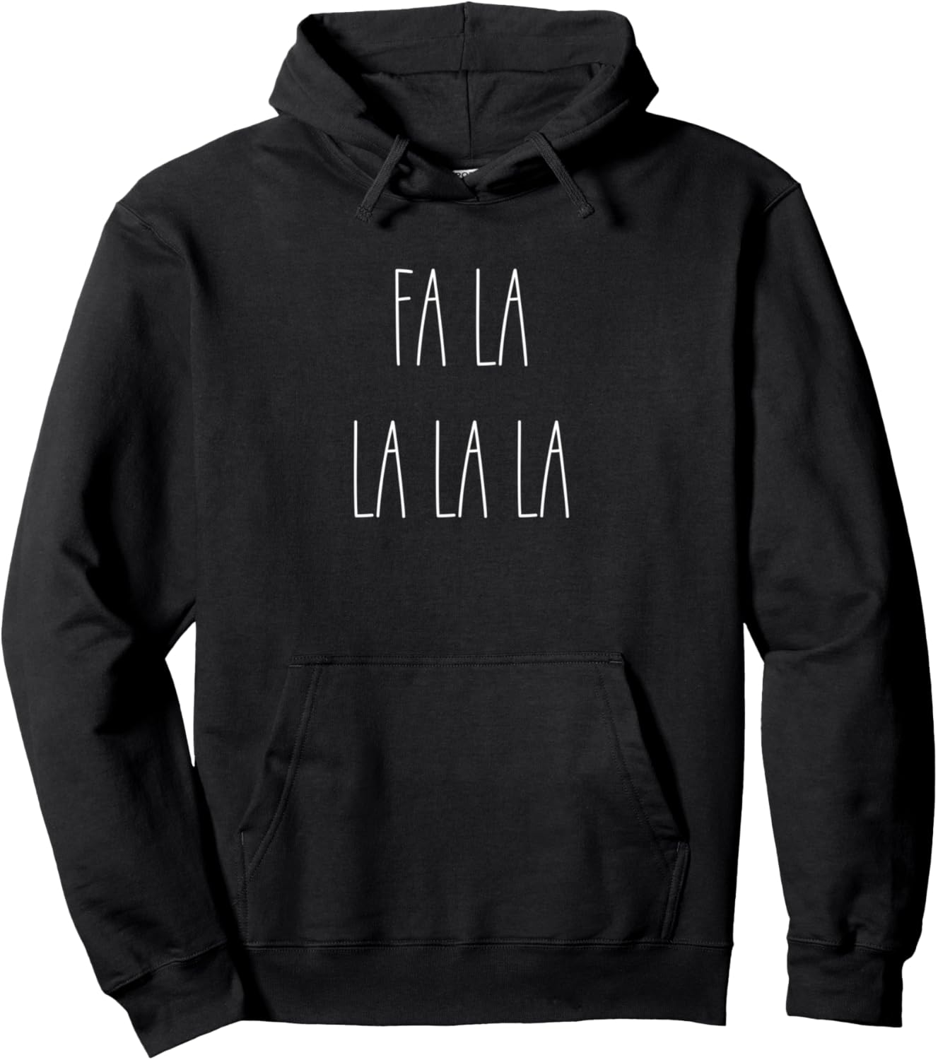 FA LA LA LA LA Matching Family Christmas Pajamas Pullover Hoodie