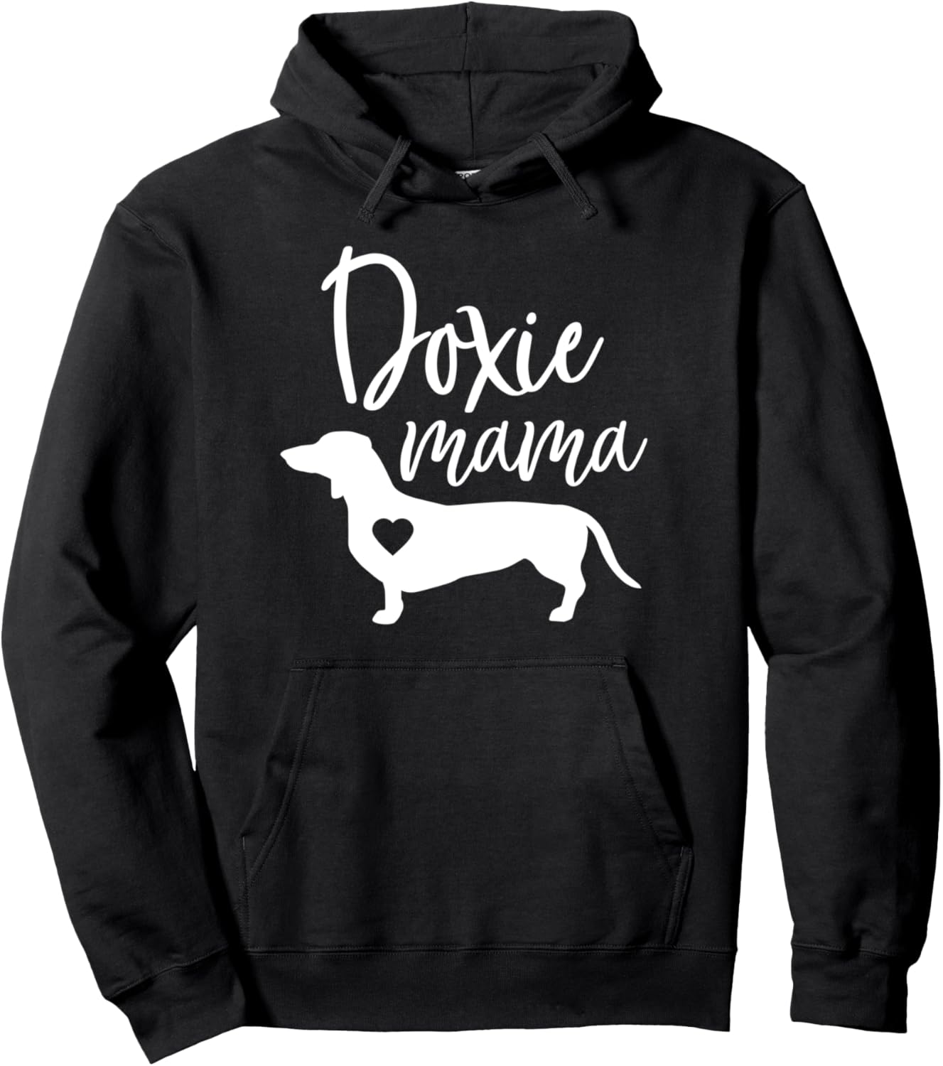 Doxie Mama Dachshund Mama Funny Dog Mom Wiener Dog Doxie Mom Pullover Hoodie