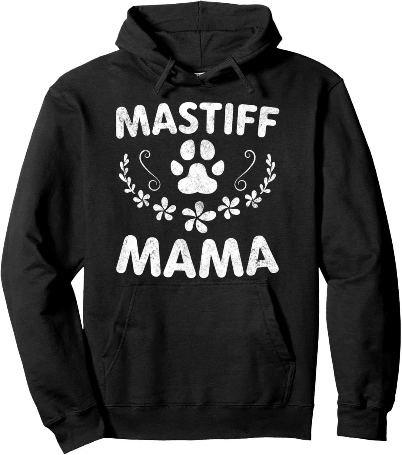English Mastiff Mama Shirt English Mastiff Mom Funny Dog Mom Pullover Hoodie