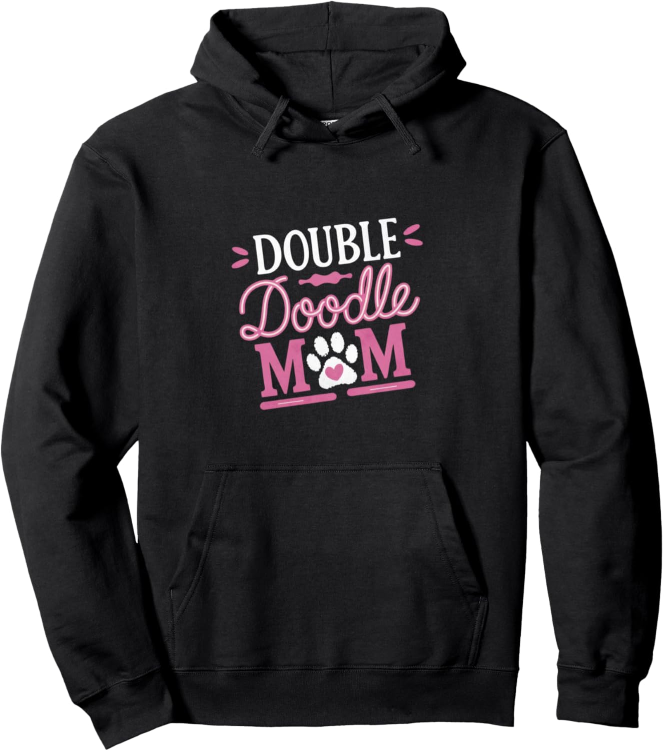 Double Doodle Mom Funny Dog Lovers Pullover Hoodie