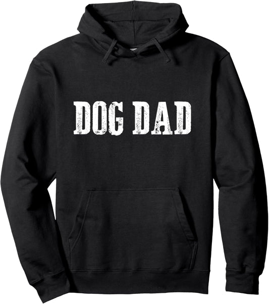 Dog Dad Hund Pullover Hoodie