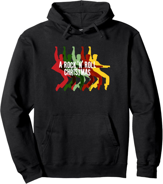 Elvis Presley Official A Rock 'N' Roll Christmas Pullover Hoodie